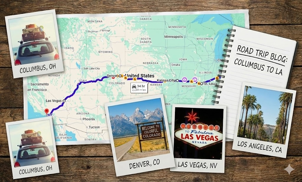 Road Trip Map